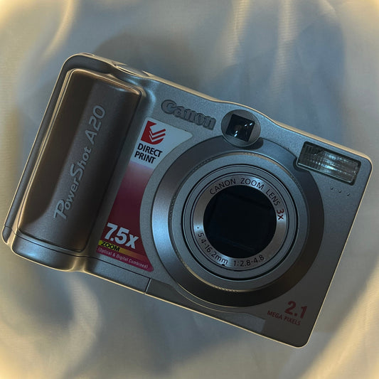 Canon Powershot A20 2.1 mp Silver (1)