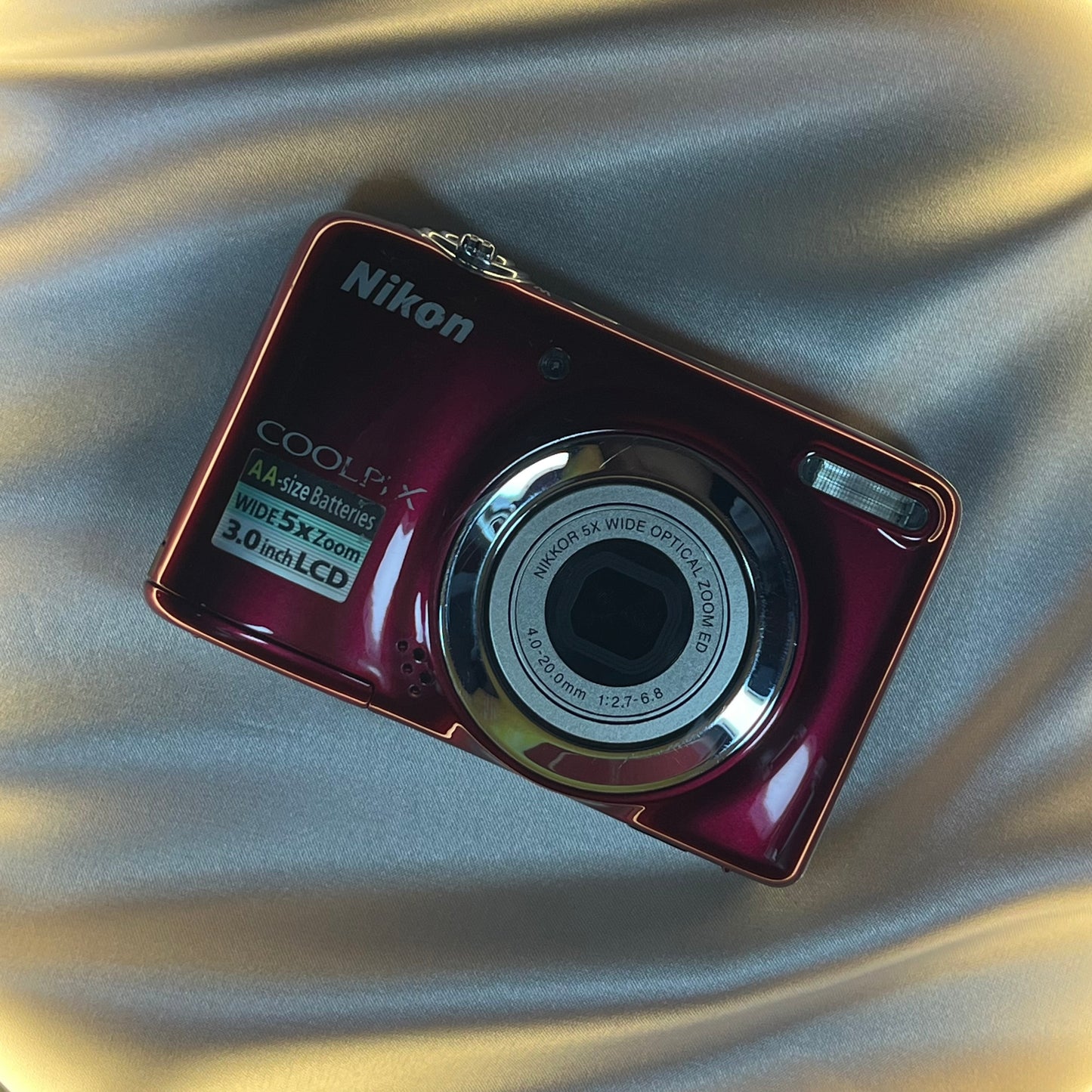 Nikon Coolpix L25 Wine Red