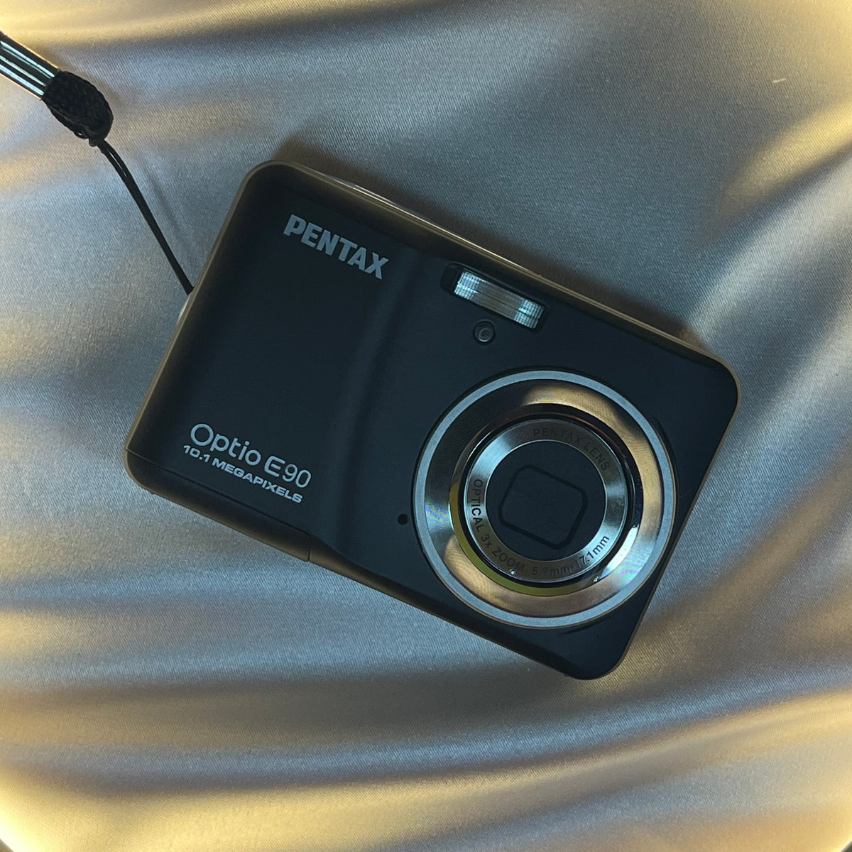 Pentax Optio E90 10.1 mp Matte Black – Digisnap
